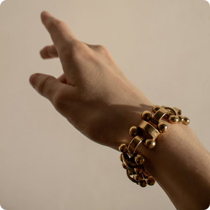 Handcrafted in different styles, shapes, and using stones of various colors.